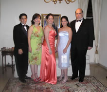 Sergio L. San Pedro and family